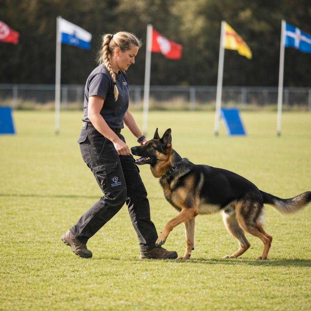 Professional dog trainer